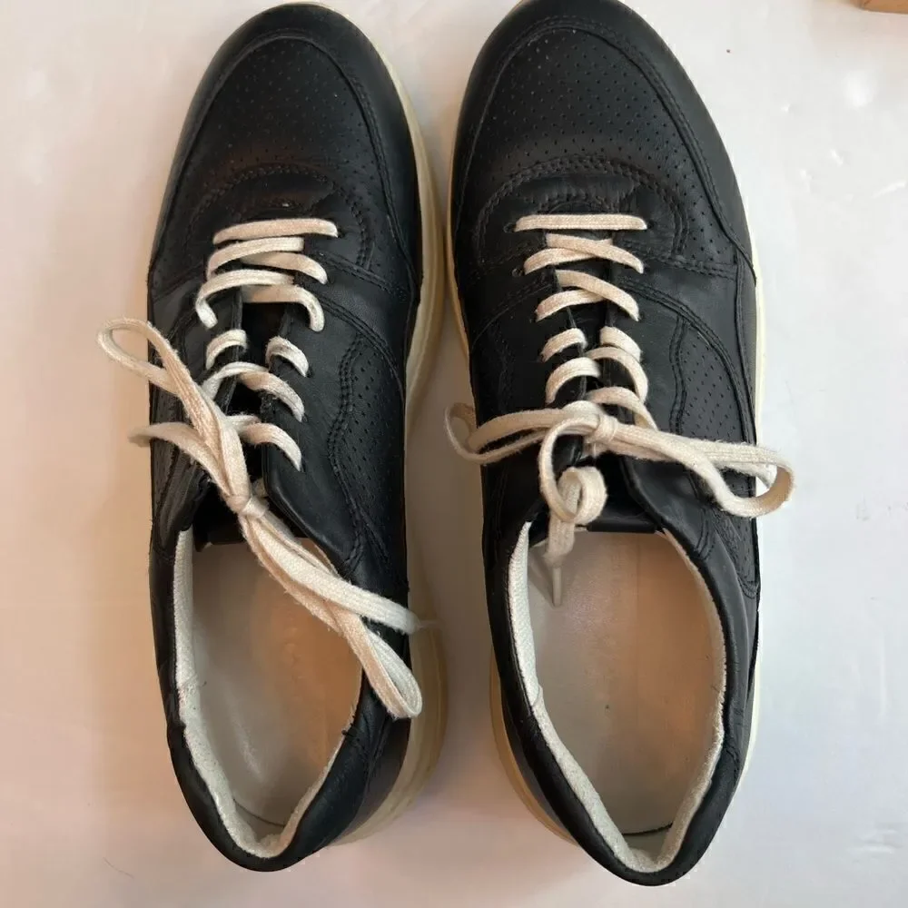 Ecco‎ Soft 7 Runner Sneakers Women’s Size 9 Black White Soles